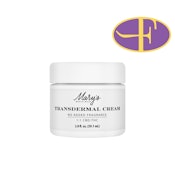 Transdermal Cream 1:1 (CBD:THC) (Fragrance Free)