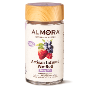 Almora Farm | Infused Pre Roll | Berry OG | .5g | 5pack