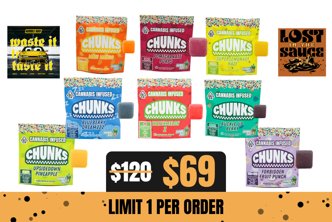 43% off 1,000mg Chunks Edible Bundle picture