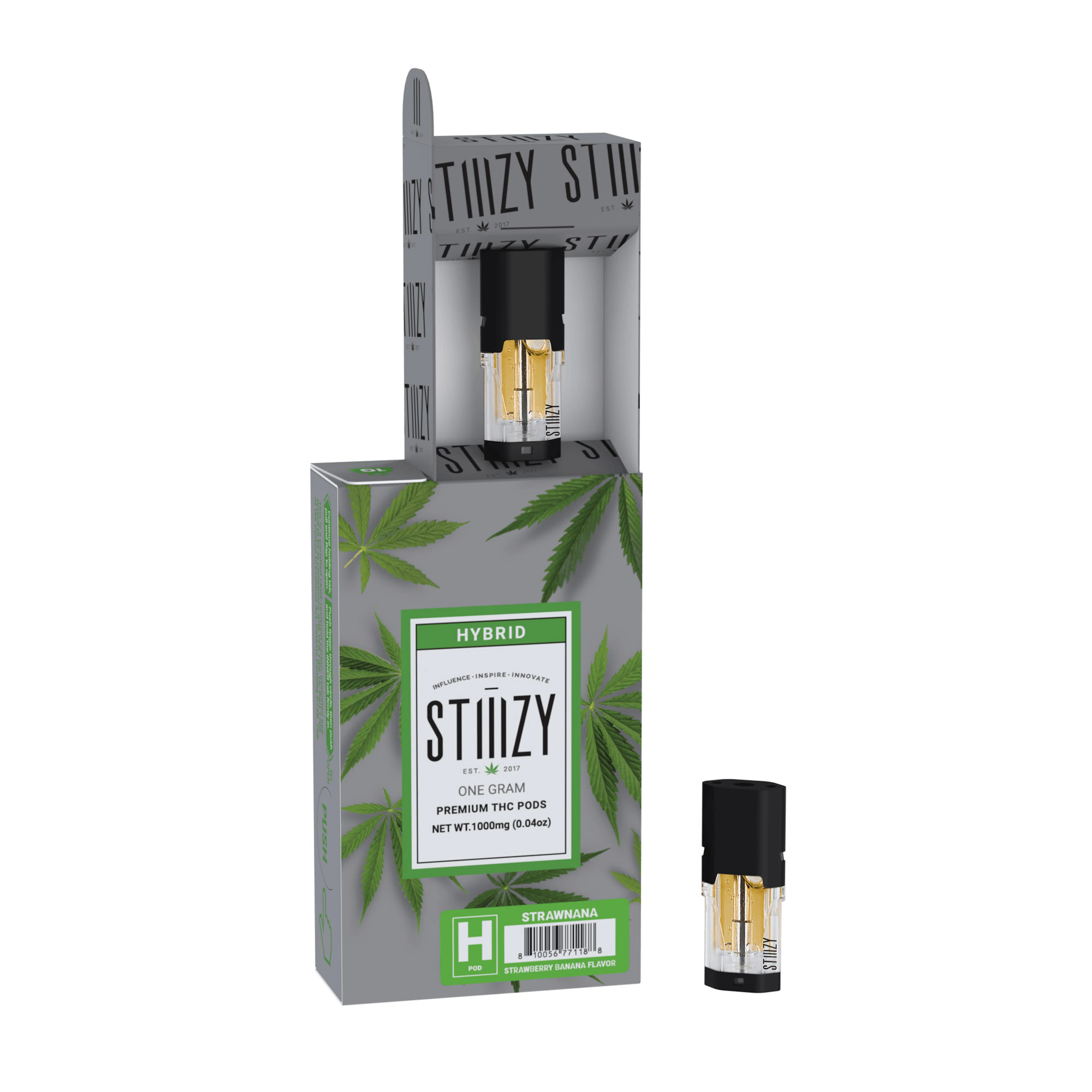Stiiizy Strawnana THC POD 1.0g