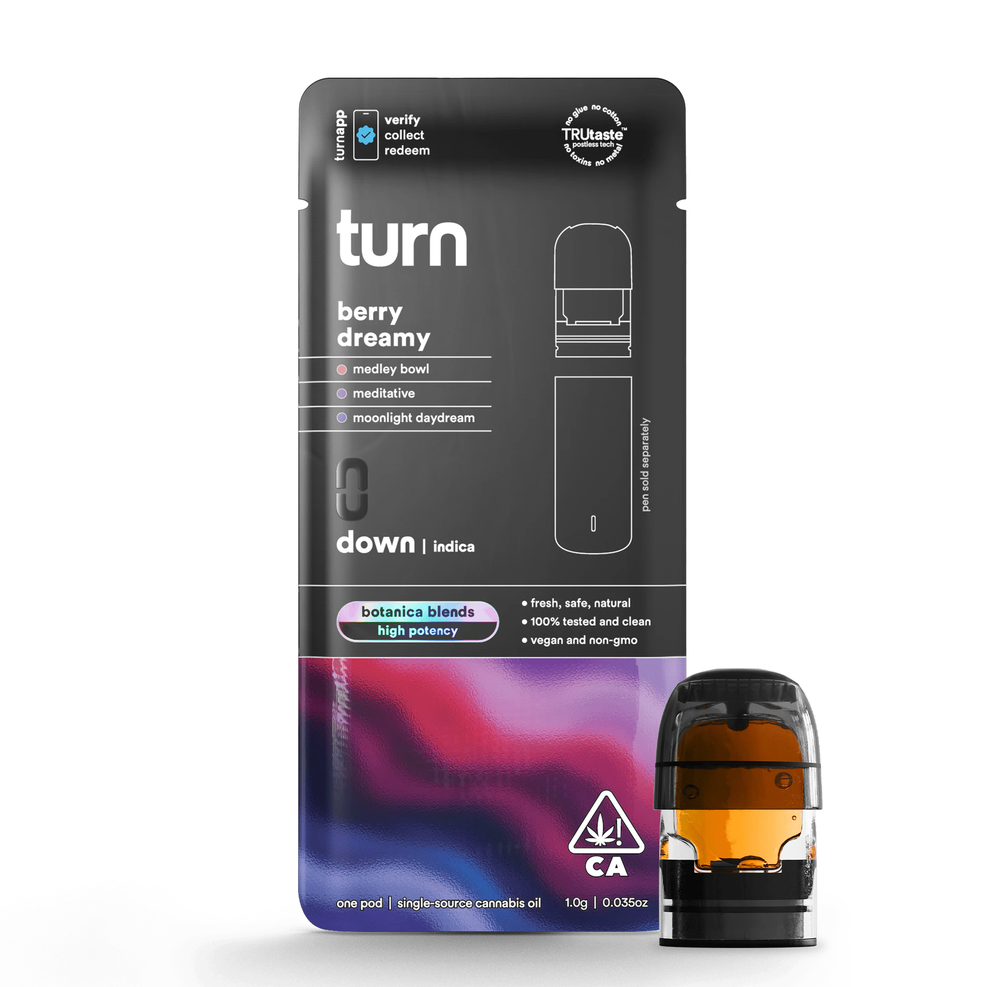 turn - TURN | BERRY DREAMY - POD | CARTRIDGE | 1G Main Image