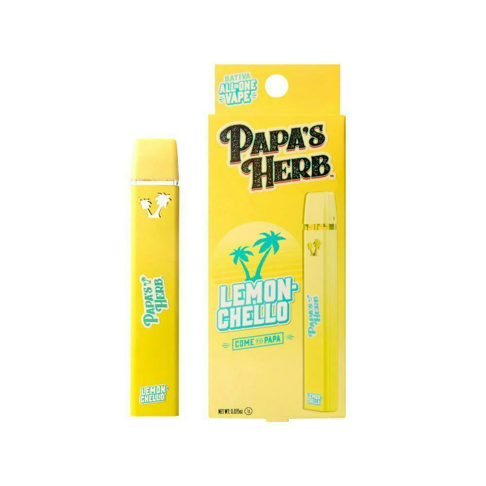 Papa's Herb - Papa's Herb - 1g AIO Vape - Lemonchello Main Image