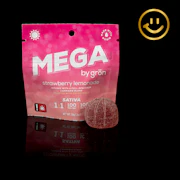 Grön MEGA Pearl | 1:1 Strawberry Lemonade THC+CBC | 100mg