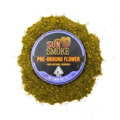 Indica Blend - Sun Smoke (1/2oz Preground Flower)