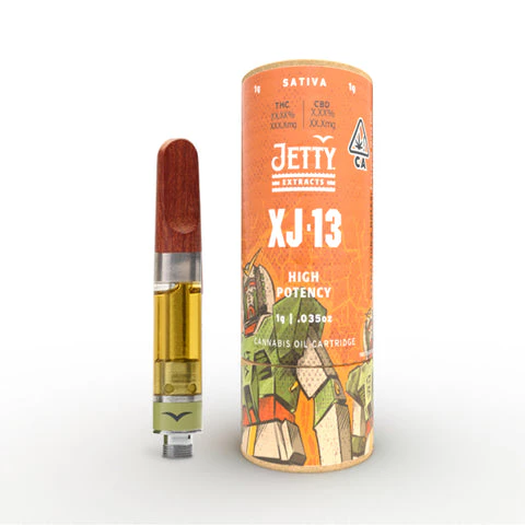 Jetty Extracts - XJ13 - High THC Cartridge (1g) Main Image
