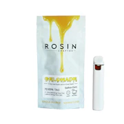 Rosin Crafted| Live Rosin All-in-One Vape | 0.5g | Gelonade