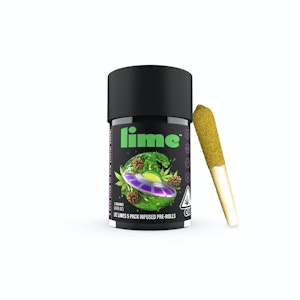Lime - Lime Alien Gas Diamond & Hash Infused Lil' Limes Mini Pre-Rolls 3.0g