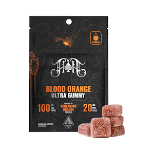 HEAVY HITTERS - Heavy Hitters - 100mg - 5ct Gummies - Blood Orange