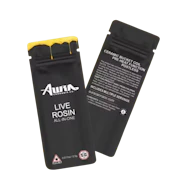 Strawnana | Aura x Bountiful Farms | Live Rosin Vape | (.5g)