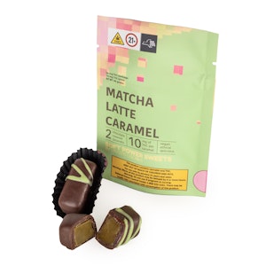 Soft Power Sweets - SPS - Matcha Latte Caramel - 20mg - Edible