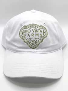 FARMS ACCESSORIES - White Rio Vista Farms Dad Caps