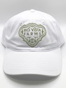 White Rio Vista Farms Dad Caps