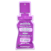 Moods - Sublingual Spray - Sleep - 3:2:1 - Berry - Wellness