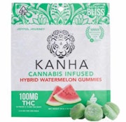 [Kanha] THC Gummies - 100mg - Watermelon (H)