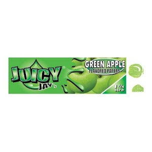 JUICY JAY'S - Juicy Jay's - 1 1/4 Papers - Green Apple
