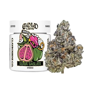 CLAYBOURNE CO. - CLAYBOURNE Guava Gaslato (Gold Cuts) (H) Flower 3.5g
