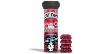 KIVA LOST FARM - Illuminati OG - Live Rosin Gummies - 100MG