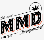 MMD 12" Beaker Bong - MMD Logo