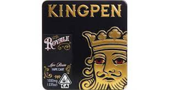 KINGPEN - Kingpen Royale - Black Cherry Punch Live Resin Cart - 1g
