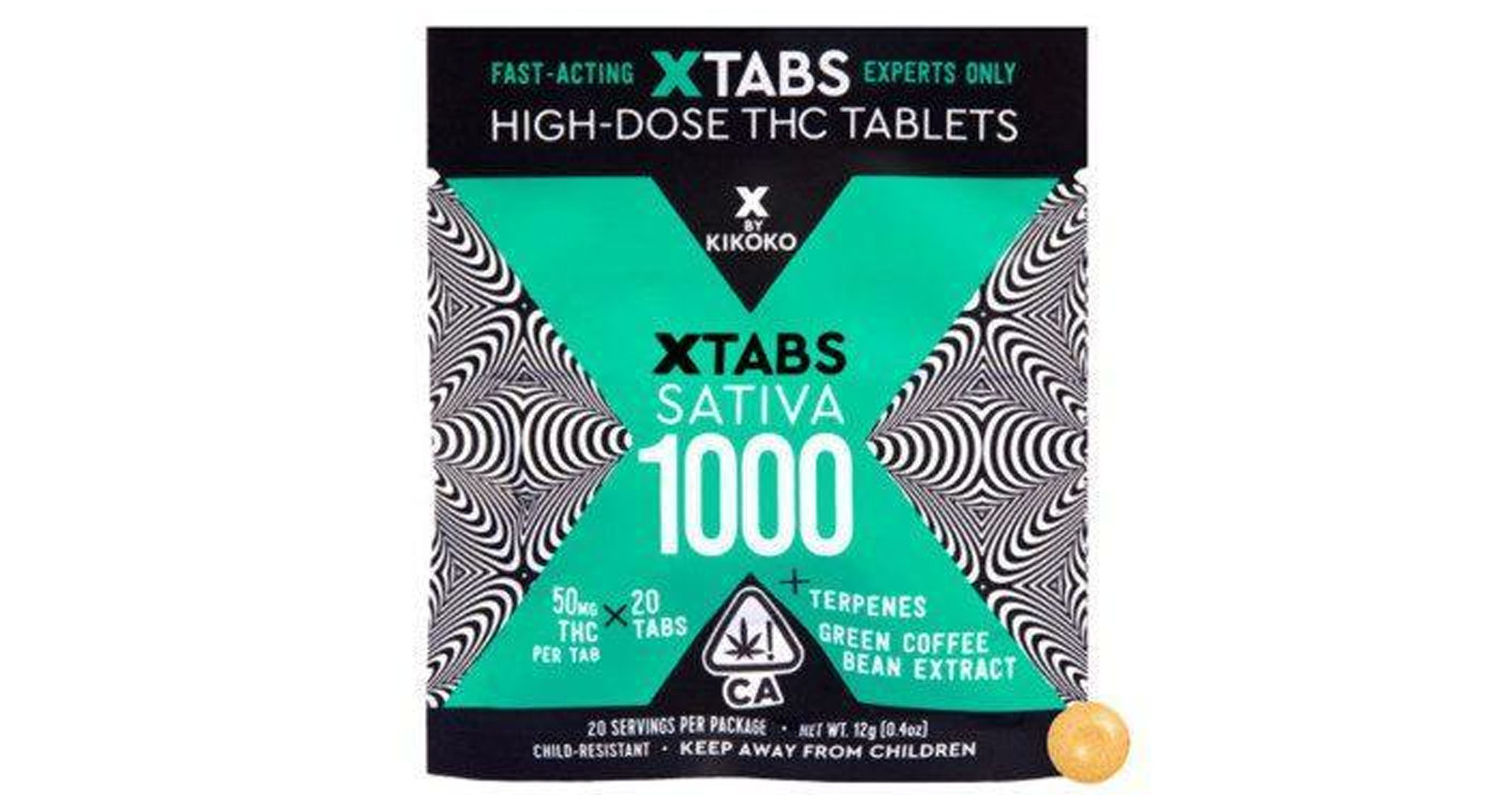 50mg Sativa X Tabs - 20ct