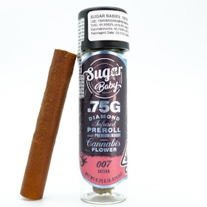 Sugar Baby - 007 .75g Infused Pre-Roll - Sugar Baby