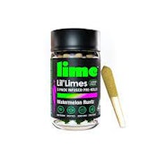Lime - Strawberry Cough Mini Infused Preroll 5 pack