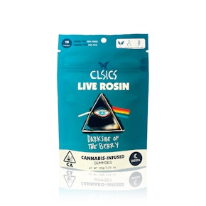 CLSICS - Edible - Dark Side Of The Berry - Live Rosin Gummies - 100MG