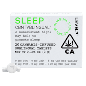 LeveL CBN Tab 5mg CBN Per Tablet 100mg Per Package