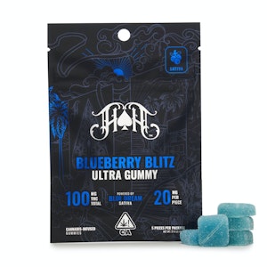 HEAVY HITTERS - Heavy Hitters - Blueberry Blitz - Gummies - 10pk - 100mg