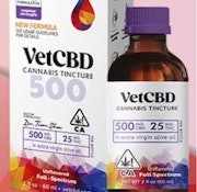 [VET CBD] Tincture - 60ml - 500mg Regular Strength