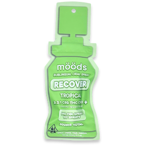 MOODS - Moods - Sublingual Spray - Recover 1:2:1 - Tropical - Wellness