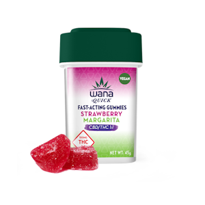 WANA - WANA QUICK STRAWBERRY MARGARITA 1:1 GUMMY 100MG