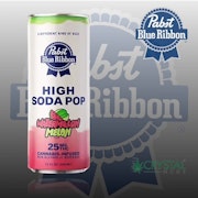 Pabst High Soda 25mg Watermelon Melon