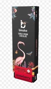 Binske - Binske Chocolate Bar 100mg Strawberry Milk Chocolate