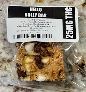 Hello Dolly Bars - 25mg - 207 Edibles