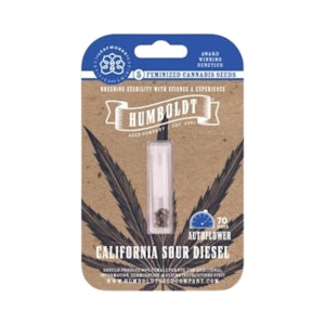Humboldt Seed Company - Humboldt Seed Company California Sour Diesel Seeds 10-Pack (Feminized Autoflower) (S)