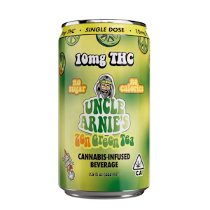 Uncle Arnie's Beverage - 10mg Green Tea (Can 7.5oz) - Uncle Arnie's