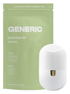 Generic From Contract Canna - Generic | 2g Disposable Pen | Jack Herer | 2g