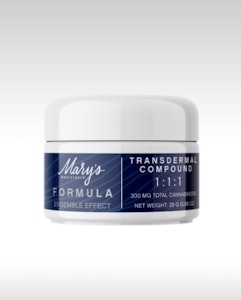 Mary's Medicinals - [Mary’s Medicinals] Transdermal Compound - 300mg - 1:1:1 The Formula