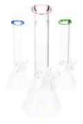 10" Color Rim Beaker Water Pipe