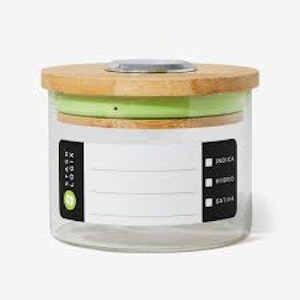 Stashlogix Bamboo Smart Jar