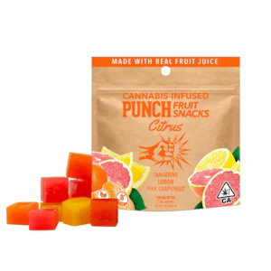 Punch Edibles & Extracts - 100mg THC Citrus Fruit Snacks - Punch