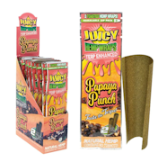 Juicy Hemp Wrap Terp 25ct/ 2pk- Papaya Punch