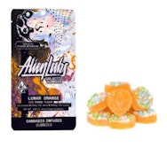 100mg THC Alien Labs - Lunar Orange Solventless Gummies (10mg - 10-Pack) 