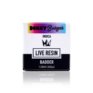 WEST COAST CURE - WEST COAST CURE - Concentrate - Donny Burger - Live Resin Badder - 1G