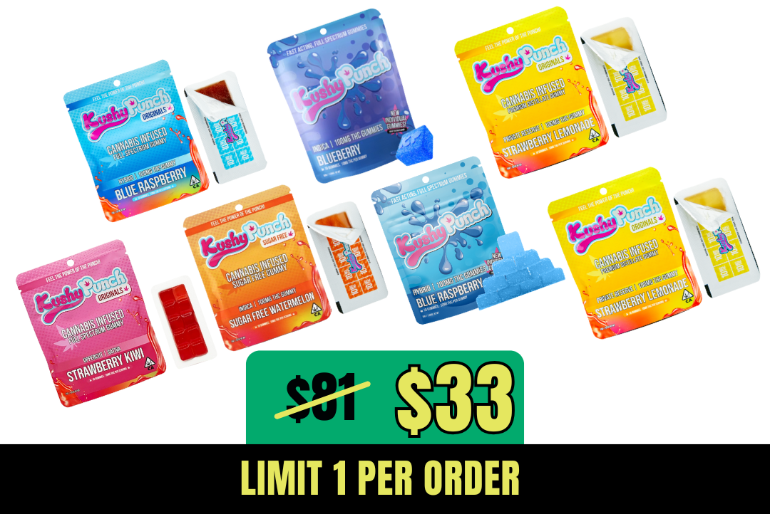 59% off 700mg Kushy Punch Edible Bundle picture