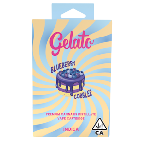 Blueberry Cobbler 1g Flavor Cart  - Gelato