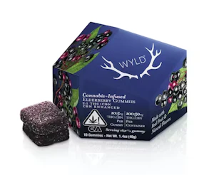 WYLD | Elderberry 2:1 | THC:CBN | Gummies | 100mg