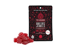 Queen's Jewels - Ruby Fruit Punch - 100mg THC Gummies - 10pk - 420K