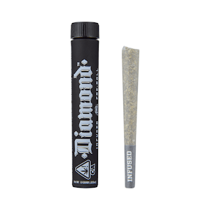 HEAVY HITTERS - Heavy Hitters - 1g Diamond Infused Pre Roll - Orange Push Pop